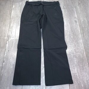 Adidas Pants Womens Large Volume Convertible Wide Leg Football Warmup Trouser